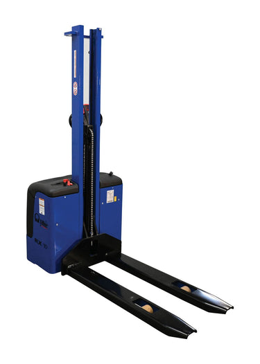 PRAMAC NARROW MAST STACKER,FIXED FORKS